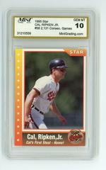 Cal Ripken Jr. #58 Baseball Cards 1995 Star Ripken 80 Prices