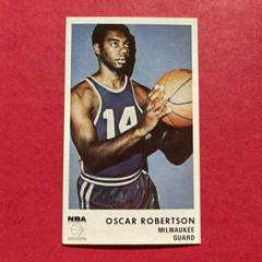 Oscar Robertson Basketball Cards 1972 Icee Bear Prices