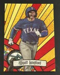 Wyatt Langford [Red] Baseball Cards 2023 Bowman Draft Glass Prices