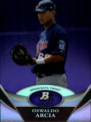 Oswaldo Arcia [Purple Refractor] Baseball Cards 2011 Bowman Platinum Prospects Prices