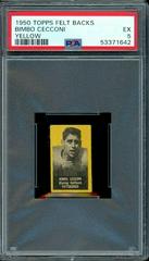 Bimbo Cecconi [Yellow] Football Cards 1950 Topps Felt Backs Prices