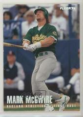 Mark McGwire #213 Baseball Cards 1996 Fleer Tiffany Prices
