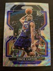 Vince Carter [Gold Wave] Basketball Cards 2021 Panini Prizm Prices