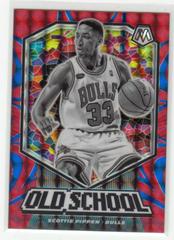Scottie Pippen [Reactive Blue] #11 Basketball Cards 2019 Panini Mosaic Old School Prices
