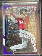 Bryce Harper [Purple Ice] Baseball Cards 2015 Bowman Prices