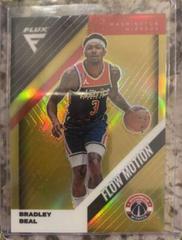 Bradley Beal [Gold] #11 Basketball Cards 2022 Panini Flux Flow Motion Prices