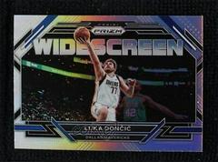 Luka Doncic [Silver] #8 Basketball Cards 2022 Panini Prizm Widescreen Prices