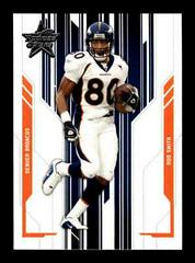 Rod Smith #30 Football Cards 2005 Leaf Rookies & Stars Prices