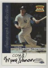Moose Skowron Baseball Cards 1999 Sports Illustrated Greats of the Game Autographs Prices