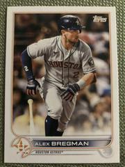 Alex Bregman Baseball Cards 2022 Topps Prices