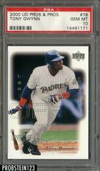 Tony Gwynn #78 Baseball Cards 2000 UD Pros & Prospects Prices