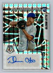 Glenn Otto [Holo] Baseball Cards 2022 Panini Mosaic Rookie Autographs Prices