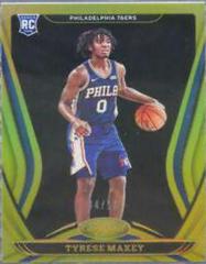 Tyrese Maxey [Mirror Gold] #180 Basketball Cards 2020 Panini Certified Prices