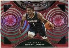 Zion Williamson [Red] #12 Basketball Cards 2022 Panini Obsidian Tunnel Vision Prices