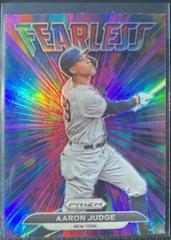Aaron Judge [Purple Prizm] #FL-6 Baseball Cards 2022 Panini Prizm Fearless Prices