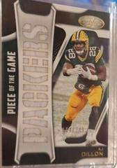 AJ Dillon [Green] #POG-AD Football Cards 2021 Panini Certified Piece of the Game Prices