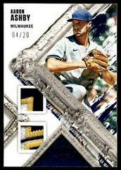 Aaron Ashby [Purple] #DKM-AA Baseball Cards 2022 Panini Diamond Kings DK Materials Prices