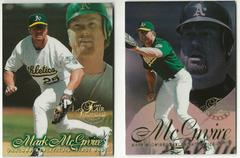 Mark McGwire [Row 2] Baseball Cards 1997 Flair Showcase Prices