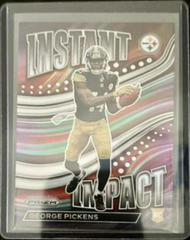 George Pickens #II-11 Football Cards 2022 Panini Prizm Instant Impact Prices