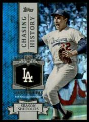Sandy Koufax [Holofoil] #CH-69 Baseball Cards 2013 Topps Chasing History Prices
