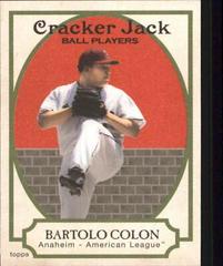 Bartolo Colon [Mini Grey] #174 Baseball Cards 2005 Topps Cracker Jack Prices