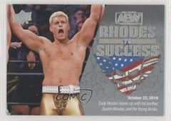 Cody Rhodes [Silver] #RS-3 Wrestling Cards 2021 Upper Deck AEW Rhodes to Success Prices