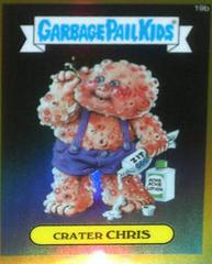 Crater CHRIS [Gold] #19b 2013 Garbage Pail Kids Chrome Prices