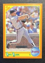 Greg Olson Baseball Cards 1990 Score Traded Prices