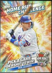 Pete Alonso Baseball Cards 2024 Topps Home Run Challenge Prices