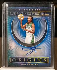 Tina Charles [Blue] #UA-TCH Basketball Cards 2023 Panini Origins WNBA Universal Autographs Prices