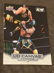 Luchasaurus #C9 Wrestling Cards 2022 Upper Deck AEW UD Canvas Prices