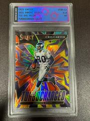 Cris Carter [Tie Dye] Football Cards 2021 Panini Select Turbocharged Prices