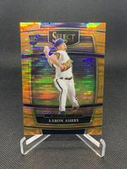 Aaron Ashby [Orange Pulsar Prizm] #10 Baseball Cards 2022 Panini Select Prices
