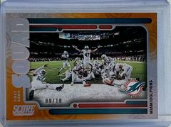 Miami Dolphins [First Down] #S8 Football Cards 2022 Panini Score Squad Prices