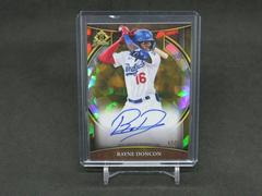 Rayne Doncon [Gold Atomic] #BIVA-RD Baseball Cards 2023 Bowman Chrome Invicta Autographs Prices