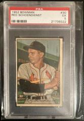Red Schoendienst Baseball Cards 1952 Bowman Prices