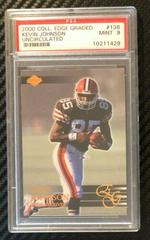 Kevin Johnson #138 Football Cards 2000 Collector's Edge Graded Prices