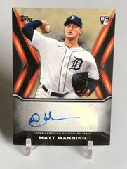 Matt Manning [Gold] #TJA-MMG Baseball Cards 2022 Topps Japan Edition Autograph Prices