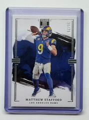 Matthew Stafford #39 Football Cards 2023 Panini Impeccable Prices