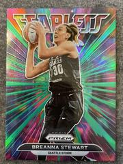 Breanna Stewart [Green] #13 Basketball Cards 2022 Panini Prizm WNBA Fearless Prices
