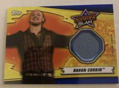 Baron Corbin [Blue] Wrestling Cards 2019 Topps WWE SummerSlam Mat Relics Prices