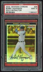 Bobby Higginson [Gold Refractor] #39 Baseball Cards 2002 Bowman Chrome Gold Prices