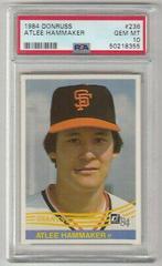Atlee Hammaker #236 Baseball Cards 1984 Donruss Prices
