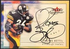 Jerome Bettis Football Cards 2000 Fleer Autographics Prices