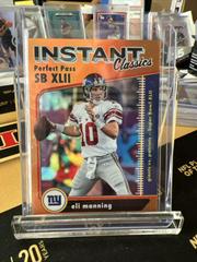 Eli Manning [Orange] Football Cards 2022 Panini Classics Instant Prices