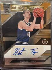 Hunter Tyson #38 Basketball Cards 2023 Donruss Elite New Breed Autograph Prices