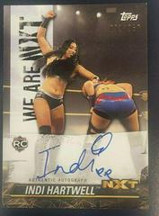 Indi Hartwell Wrestling Cards 2021 Topps WWE We Are NXT Autographs Prices