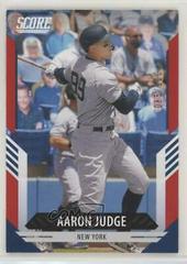 Aaron Judge [Red] #21 Baseball Cards 2021 Panini Chronicles Score Prices