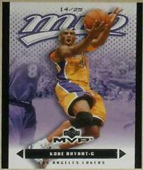 Kobe Bryant [Black] Basketball Cards 2003 Upper Deck MVP Prices
