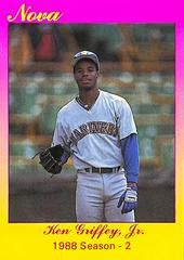 Ken Griffey Jr. [1988 Season 2] Baseball Cards 1990 Star Nova Edition Prices